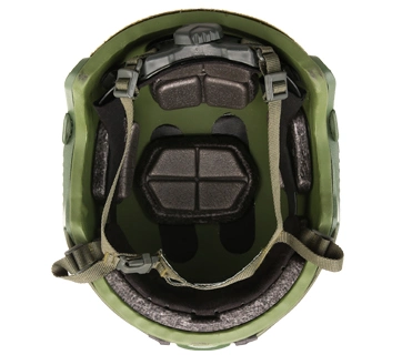 Military Police PE Aramid Fiber Material Nij Standard Bullet Proof Helmet