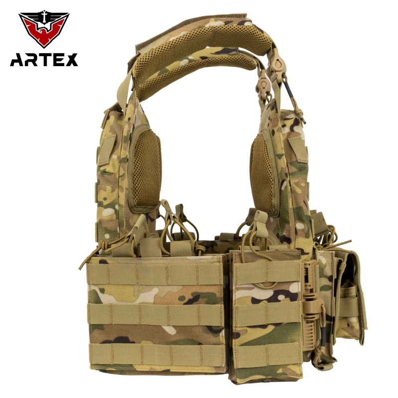 Multicam Chaleco Tactico Molle Quick Release Protective Bullet Proof Vest for Tactical Vest
