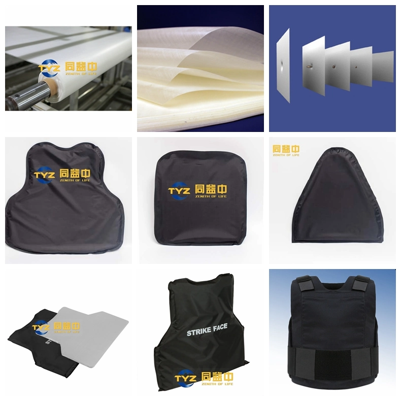 Bulletproof Panel Soft Body Armor of Polyethylene Ud Sheet-Tyz-Iiia9mm-532-P5