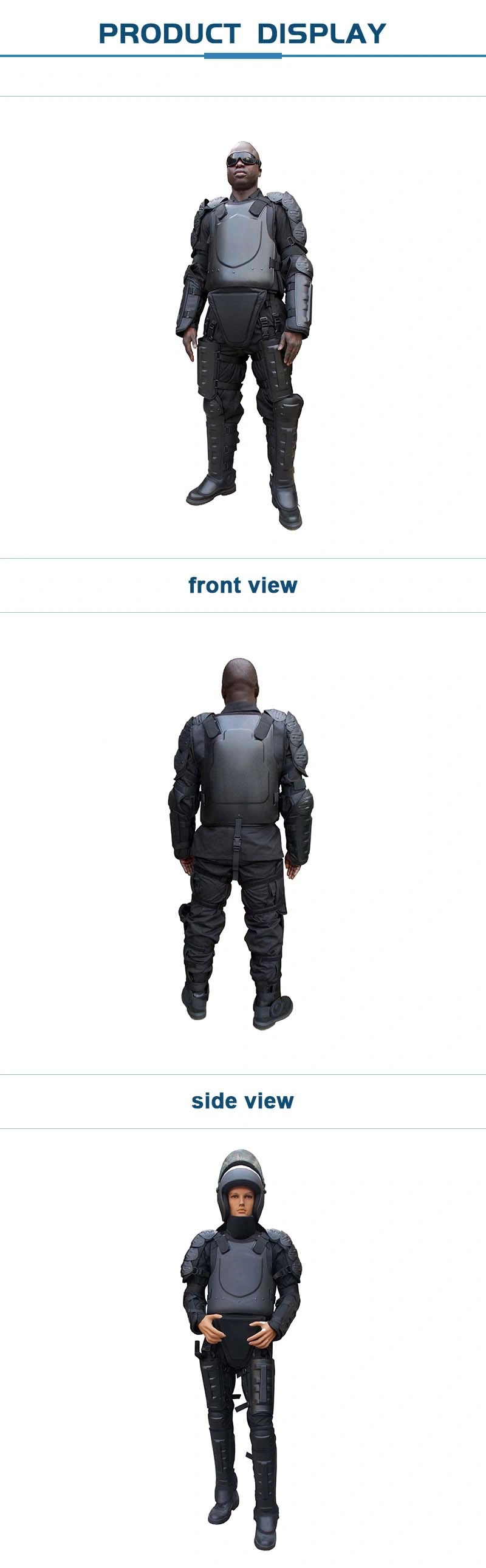Double Safe Full Protection Body Armor Gears Anti Riot Suit