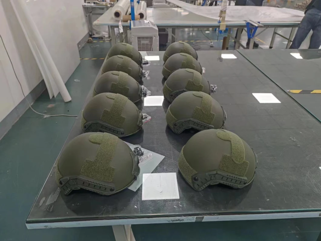Wholesale Bulletproof Army Defense Equipment Style Helmets Nij Leve Iiia Mich Protective Antiriot Helmet Police and Military Ballistic Helmets