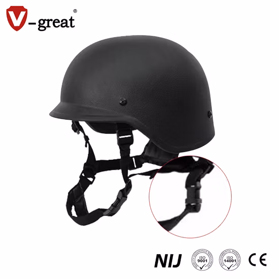 Nij Level Iiia III IV PE Material Aramid Fiber Bullet Proof Ballistic Bulletproof Helmet