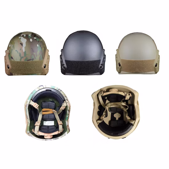 Nij Iiia. 44/9mm Police Military Protective PE/Aramid Mich Bulletproof Army Ballistic Tactical Helmet